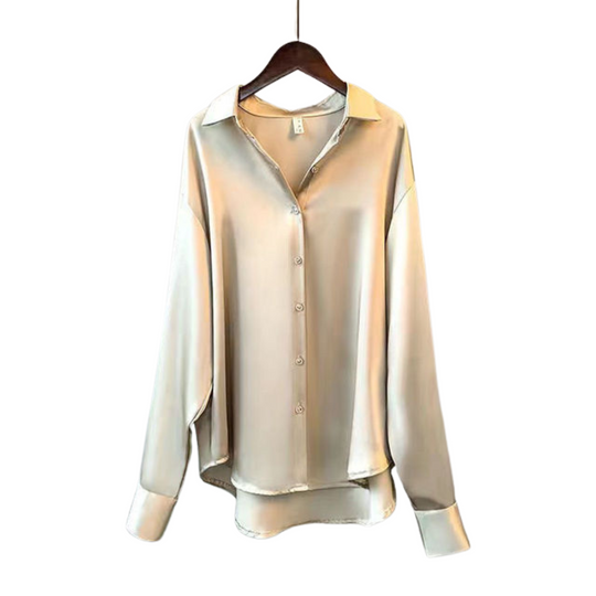 Satin Women's Blouse – Elegance in Every Detail