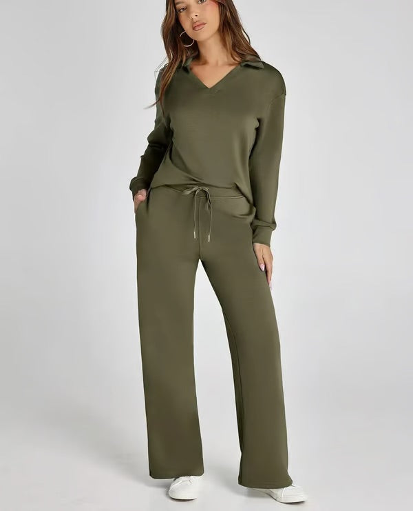 Floor | 2 piece casual long sleeve set