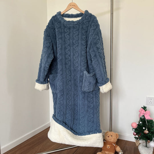 Fine™️ | Cozy winter lounge dress