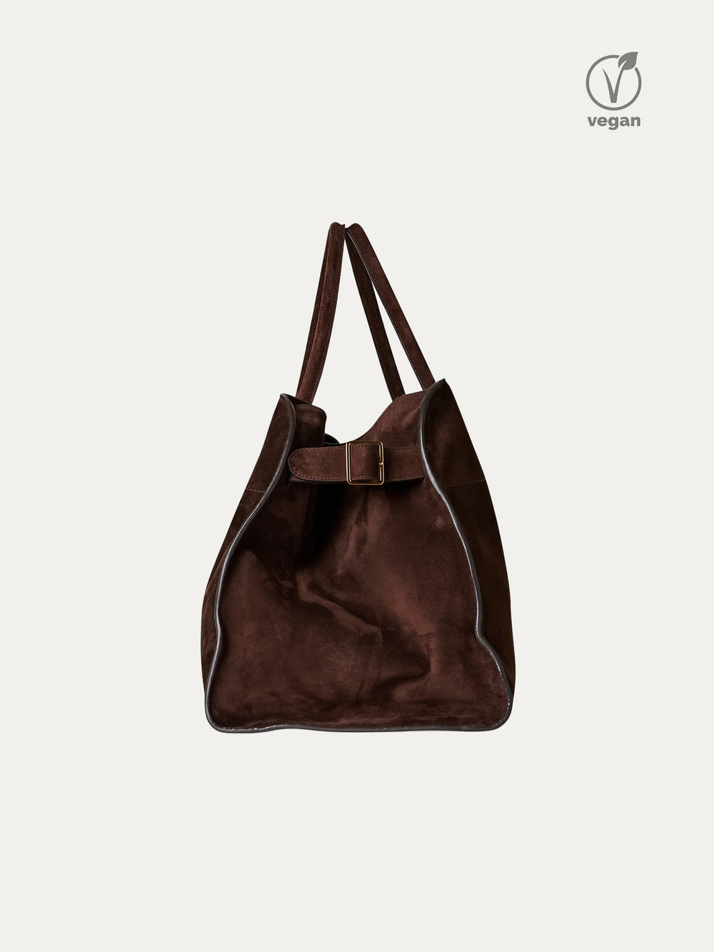 Jodie™ Vegane Handtasche aus Wildlederimitat